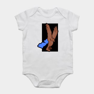 Classy and Minimalist Graphic Bird Design Baby Bodysuit